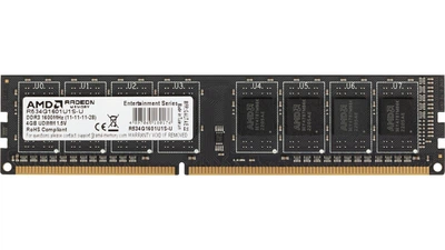 Модуль памяти AMD DDR3 4Gb 1600 MHz (R534G1601U1S-U) Б/у