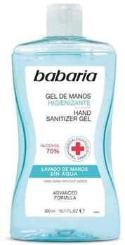 Антисептичний гель для рук Babaria Hand Sanitizer Gel 300 мл (8410412190084)