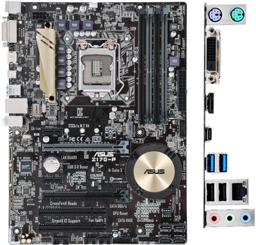 Материнская плата Asus Z170-P LGA 1151v1 (Z170-P) Б/У