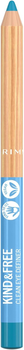 Олівець для очей Rimmel London Kind & Free Clean Eye Definer 006 Anime Blue голубий 1.1 г (3616303996031)