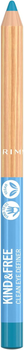 Олівець для очей Rimmel London Kind & Free Clean Eye Definer 006 Anime Blue голубий 1.1 г (3616303996031)