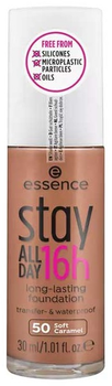 Podkład matujący Essence Stay All Day 16 h Long-lasting 50 Soft Caramel 30 ml (4059729308221)