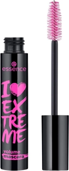 Tusz do rzęs Essence Cosmetics I Love Extreme Volume Wodoodporny Czarny 12 ml (4250338487516)