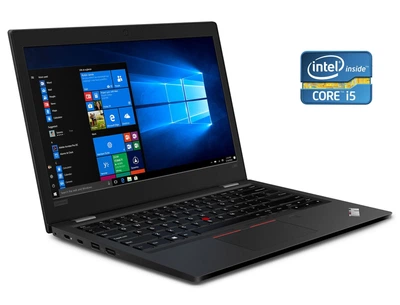 Ультрабук Lenovo ThinkPad L390 / 13.3" (1366x768) TN / Intel Core i5-8365U (4 (8) ядра по 1.6 - 4.1 GHz) / 8 GB DDR4 / 256 GB SSD / Intel UHD Graphics 620 / WebCam б/у
