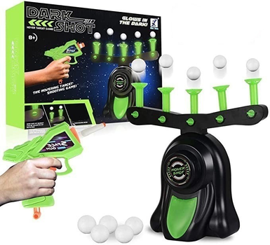 Повітряний тир для дітей Encora Hover Shot Target Game Чорний (SN9QI1577)