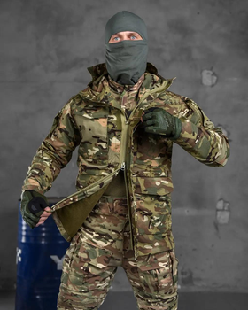 Тактична чоловіча весняна куртка водовідштовхувальна XL мультикам (13369)