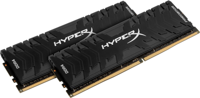 Pamięć RAM HyperX DDR4-3200 16384MB PC4-25600 (zestaw 2x8192) Predator Czarny (HX432C16PB3K2/16)