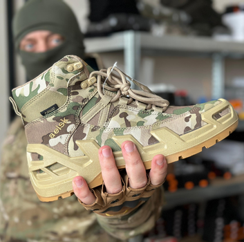 Тактичні чоловічі берці AK демісезонні військові берці Tactic армійські черевики Waterproof Мультикам 41 розмір