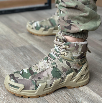 Тактичні чоловічі берці AK демісезонні військові берці Tactic армійські черевики Waterproof Мультикам 41 розмір