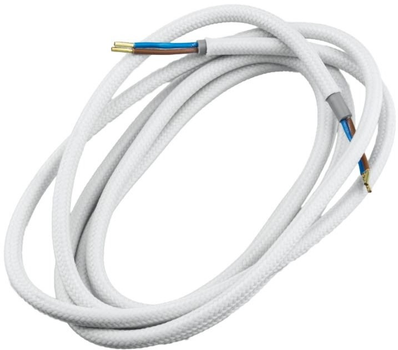 Електричний кабель в оплітці DPM 1.8 м білий (DIC0218)