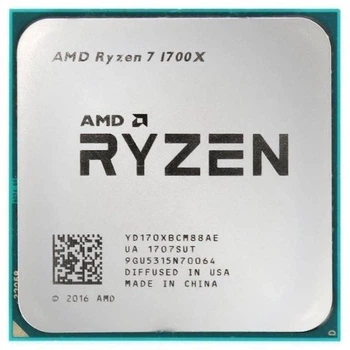 Процессор AMD Ryzen 7 1700X (YD170XBCM88AE) (Socket AM4, 16T, 3.8 ГГц, Tray) Б/у