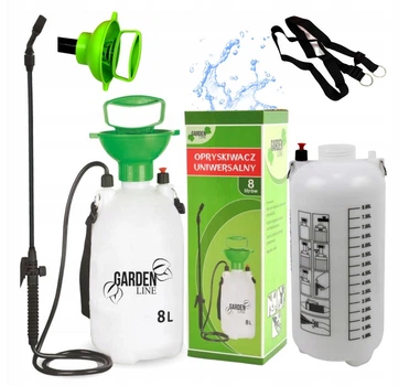 Опрыскиватель ручной насосный, распылитель 8л GardenLine AOK2750