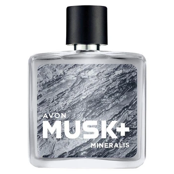 Чоловіча туалетна вода Avon Musk+ Mineralis 75 мл