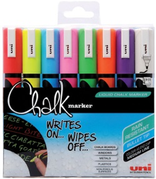 Набір маркерів Uni Ball Assorted Colors 8 шт (5012788046670)