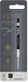 Стрижень кульковий Parker GEL чорний F блістер (10331BK)
