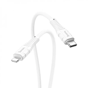 Кабель Hoco X67 Nano Type-C to Lightning 1m white