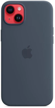 Чохол силіконовий Wave Premium AAA Silicone Case with MagSafe для Apple iPhone 14 Plus Storm Blue
