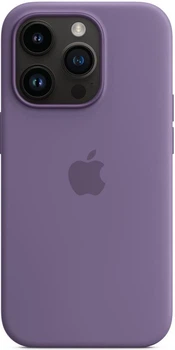 Чехол противоударный силиконовый OEMG Guard Shockproof Silicone Case MagSafe для Apple iPhone 14 Pro (6.1") Iris (MQUK3ZE/A)