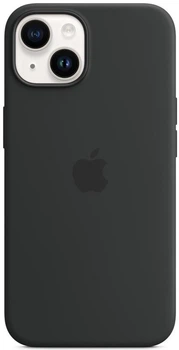 Чохол протиударний силіконовий OEM+ Premium Silicone Case with MagSafe для Apple iPhone 14 (6.1") Midnight (MPRU3ZE/A)