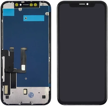 Дисплей + сенсор Apple iPhone XR Black JK (Incell) - p/n: ST20250313