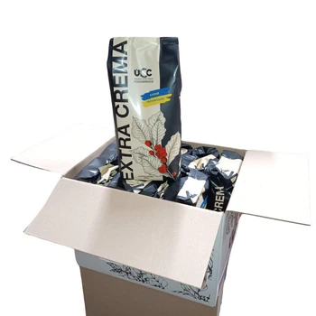 Кофе зерновой UCC Extra Crema Робуста 80% Арабика 20% 10кг