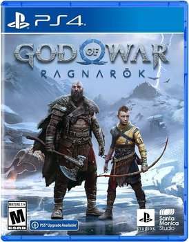 Гра God of War Ragnarok для PlayStation 4 (Blu-ray диск)
