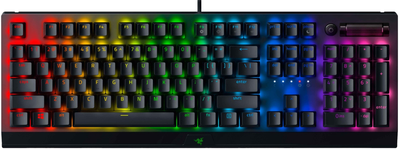 Клавіатура дротова Razer BlackWidow V3 Razer Green Switch ENG USB Black (RZ03-03540100-R3M1)