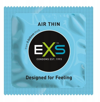 Prezerwatywy EXS Air Thin Condoms cienkie 12 szt (5027701000288)