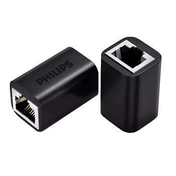 Зʼєднувач витої пари Philips RJ45 Cat 5 Cat 6 FTP, інтернет-перехідник локальної мережі female