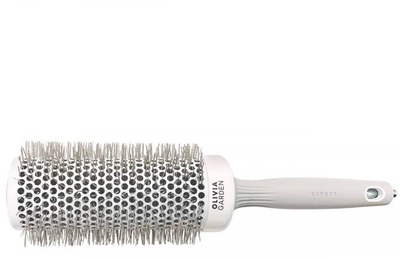 Okrągła szczotka Olivia Garden Expert Blowout Speed Wavy Bristles do suszenia i modelowania włosów White/Grey 55 mm (5414343020277)