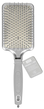 Щітка Olivia Garden XL Pro Paddle Ceramic+Ion для волосся срібляста велика (5414343001689)