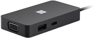 USB-хаб Microsoft Surface USB-C Travel Hub 5-in-1 USB-C/USB-A/Ethernet/HDMI/VGA Black (SWV-00002)