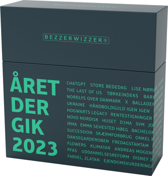 Настільна гра Bezzerwizzer Aret Der Gik 2023 (5704339010246)