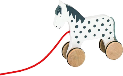 Zabawka na kółkach Goki Pull-along animal Horse Alvah (4013594549639)