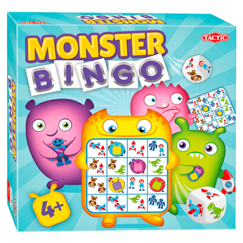 Настільна гра Tactic Monster Bingo (6416739563091)
