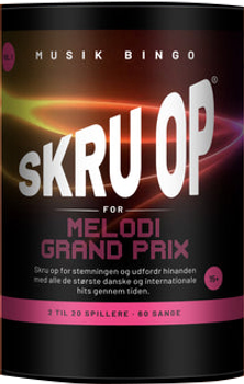 Настільна гра Skru Op for Melodi Grand Prix (5745000350261)