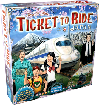 Dodatek do gry planszowej Days Of Wonder Ticket to Ride Japan/Italy (0824968201329)