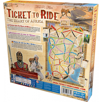 Dodatek do gry planszowej Days Of Wonder Ticket to Ride The Heart of Africa (0824968817742)