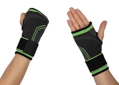 Эластичный бинт бандаж на кисть Knee bands Grey HSM-9136 (HSM9136BNDJ) CLS55