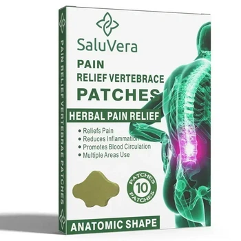 Пластырь 10 штук 24 Relief neck Patches для снятия боли в спине (24RNPPLSTR) CLS55