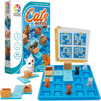 Gra planszowa Smart Games Cats & Boxes (5414301524953)