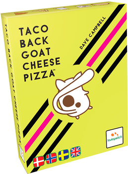 Настільна гра Blue Orange Games Taco Back Goat Cheese Pizza (6430018277431)