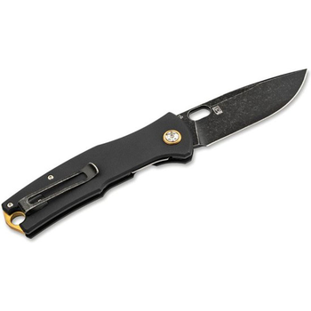 Ніж складаний Boker Plus Alluvial All Black замок Liner Lock 01BO375