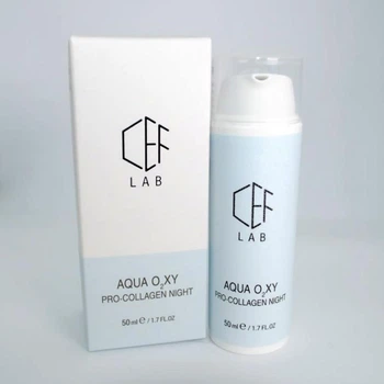 Проколлагеновый ночной крем CEF Lab Aqua O₂XY Pro-Collagen Night 50мл