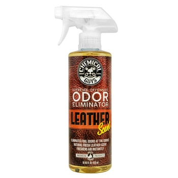 Нейтрализатор поглотитель запахов Chemical Guys кожа Extreme Offensive Odor Eliminator & Air Freshener Leather Scent - 473мл