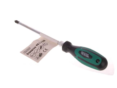 Викрутка MASTER TOOL хрестова PH2x150 посилена 45-8215