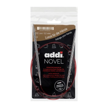 Спицы круговые кубические Addi Novel 5 мм х 100 см 717-7/5-100