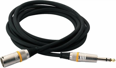 Кабель балансный RockCable RCL30383 D6M BA - Microphone Cable - XLR (m) / TRS Jack (3m)