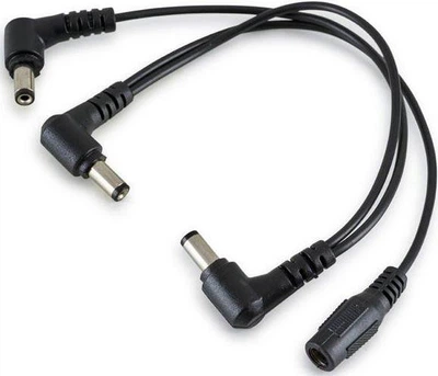 Патч-кабель питания для гитарных педалей RockCable Daisy Chain Cable - 20 Cm, 3 Outputs