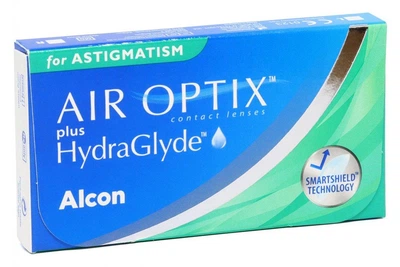 Контактні лінзи Alcon Air Optix for Astigmatism plus Hydraglyde 1 місяць упаковка 3 штуки